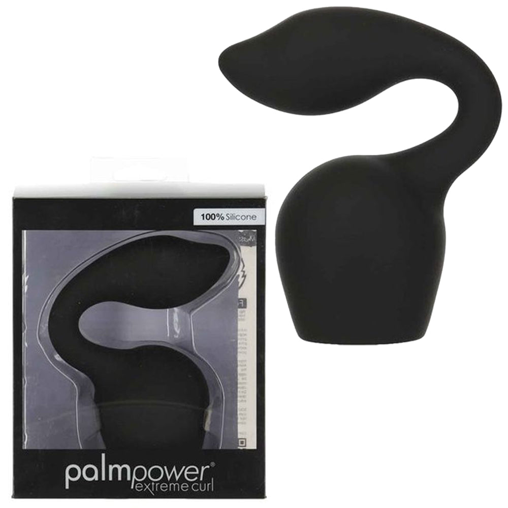 Palmpower Extreme Pleasure Cap Attachment for Palm Power Massager Black