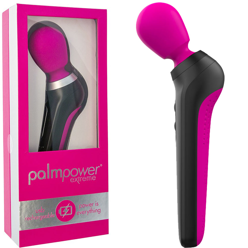 PalmPower Extreme Massage Wand Clitoral Stimulator Pink