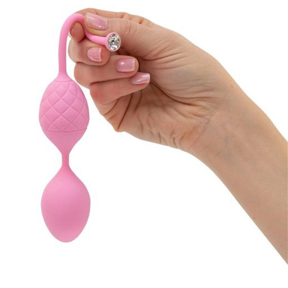 Pillow Talk Frisky Weighted Kegel Balls Pleasure Ben Wa Exerciser Female Sex Toy