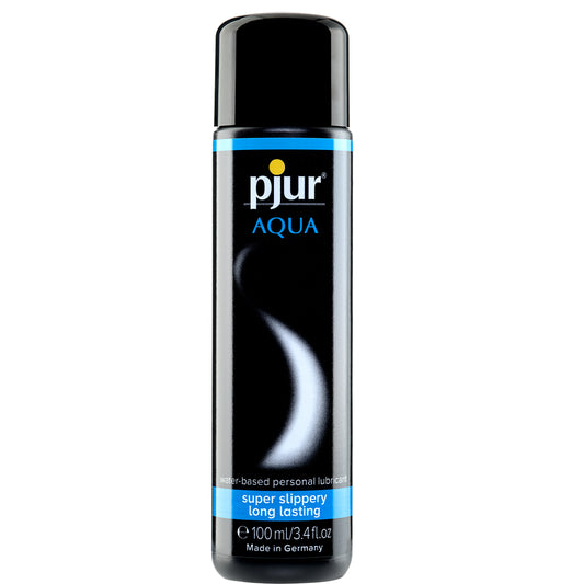 Pjur AQUA Water-Based Personal Lubricant 100ml Sex Lube Long Lasting Toy Safe