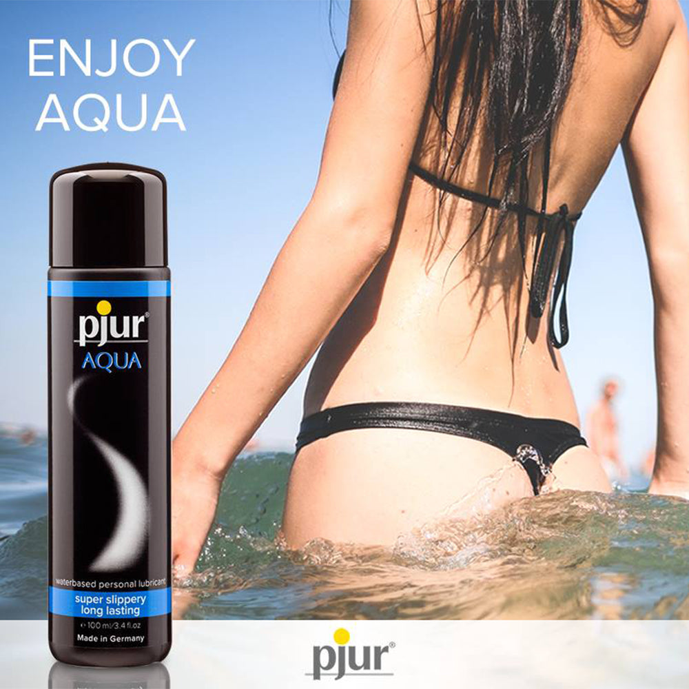 Pjur AQUA Water-Based Personal Lubricant 30ml Sex Lube Long Lasting Toy Safe