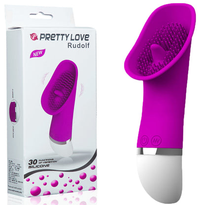 Pretty Love Rudolf Clitoral Stimulator Nipple Teaser Vibrator Oral Sex Toy