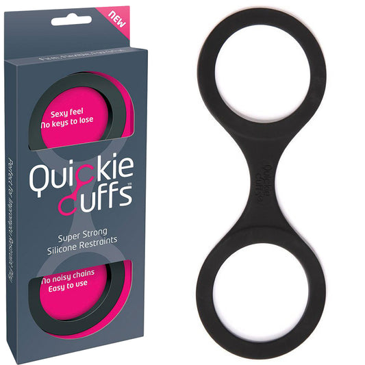 Quickie Cuffs Medium Silicone Handcuffs Restraints BDSM Bondage Sex Toy