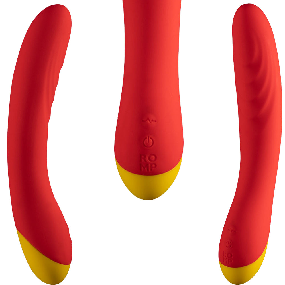 Romp Hype Ribbed G Spot Vibrator USB Rechargeable