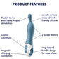 Satisfyer A-Mazing 1 Anal Vibrator Blue