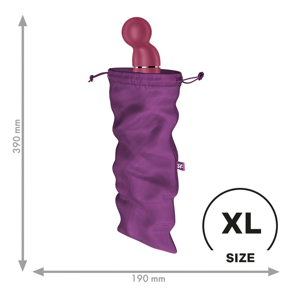 Satisfyer Treasure Bag XLarge Sex Toy Storage XL Violet