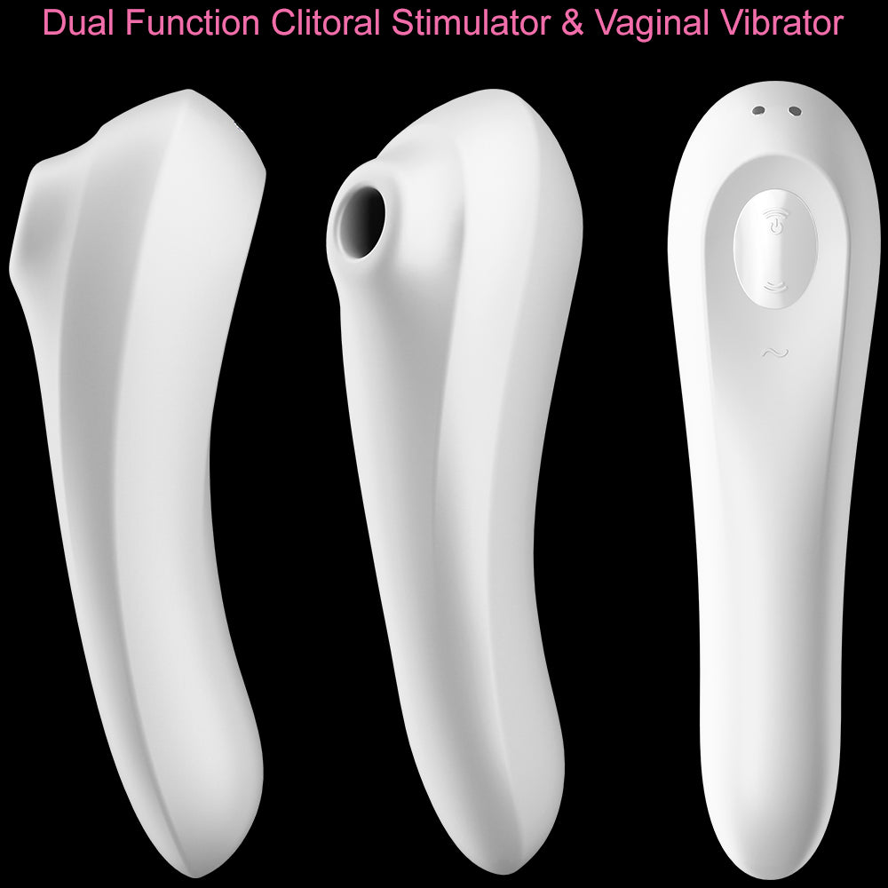 Satisfyer Dual Pleasure Clitoral Stimulator G-Spot Vibrator Sucker APP Control