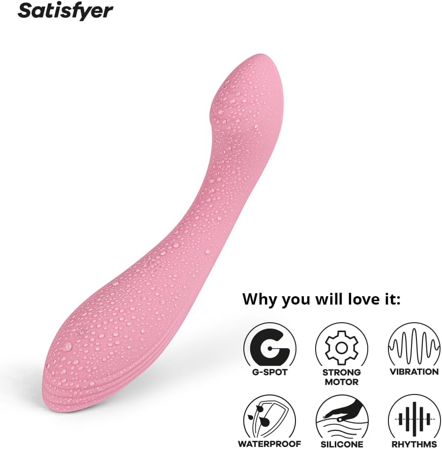 Satisfyer G-Force Super Powerful Curved Vibrator Pink