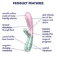 Satisfyer Hot Lover G Spot Rabbit App Vibrator