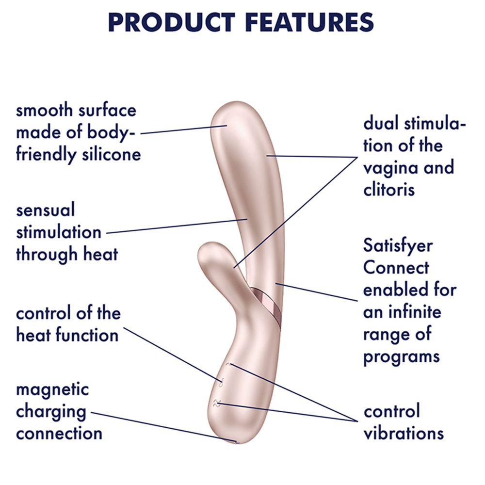 Satisfyer Hot Lover G Spot Rabbit App Vibrator