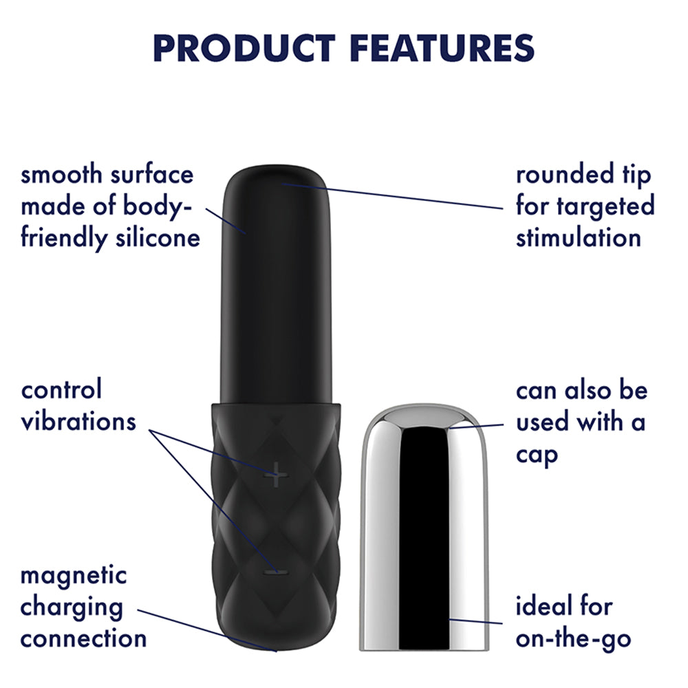Satisfyer Mini Sparking Darling Bullet Vibrator Powerful Lipstick