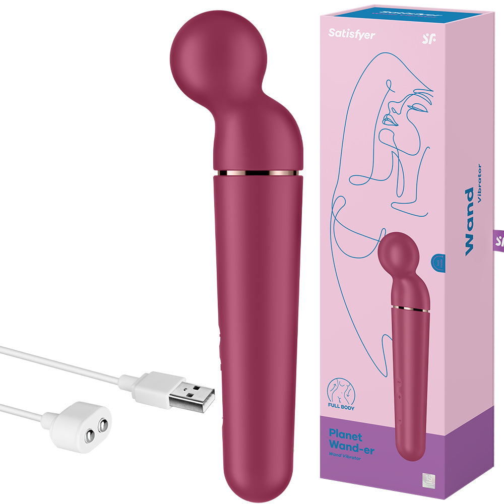 Satisfyer Planet Wand Red
