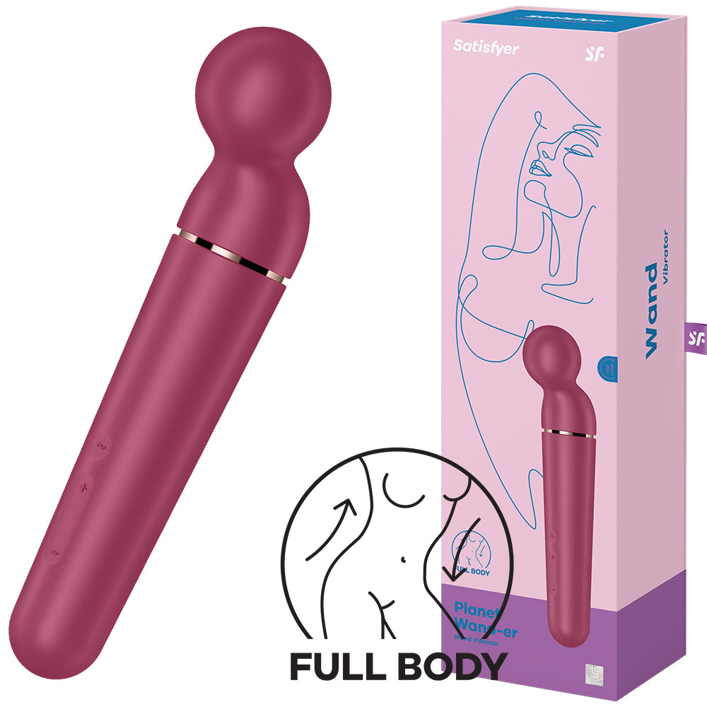 Satisfyer Planet Wand-er Red