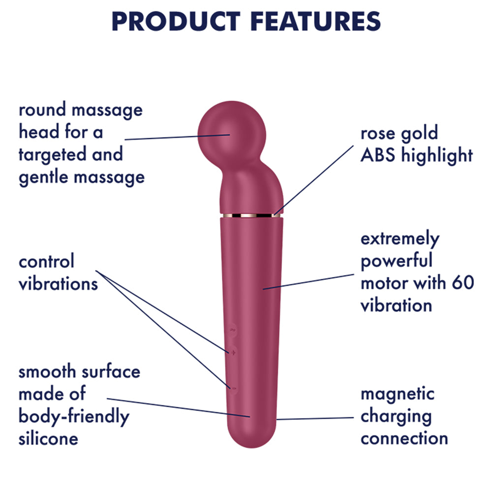 Satisfyer Planet Wand-er Red