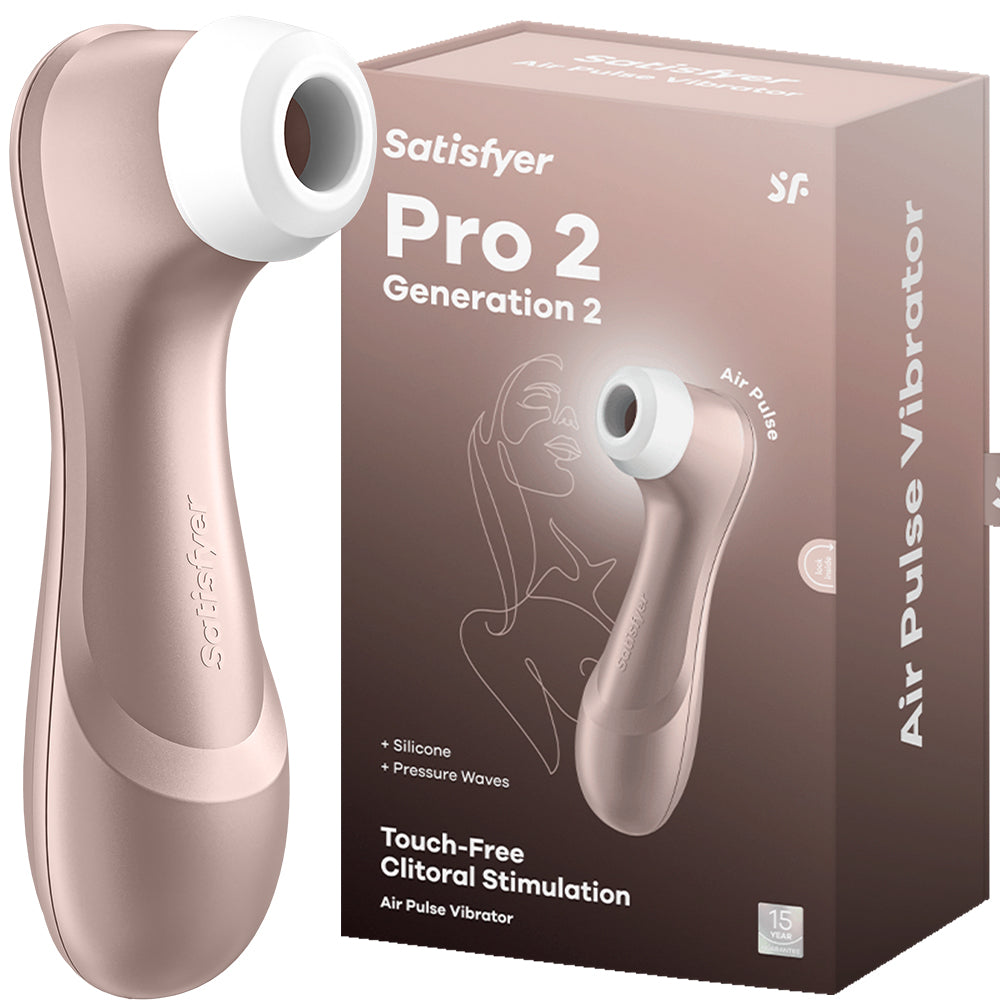 Satisfyer Pro 2 G2 G3 Gen 3 Rose Air Pulse Clitoral Stimulator Vibrator Sex Toy