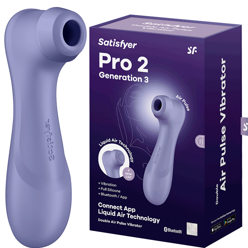 Satisfyer Pro 2 G2 G3 Gen 3 Rose Air Pulse Clitoral Stimulator Vibrator Sex Toy