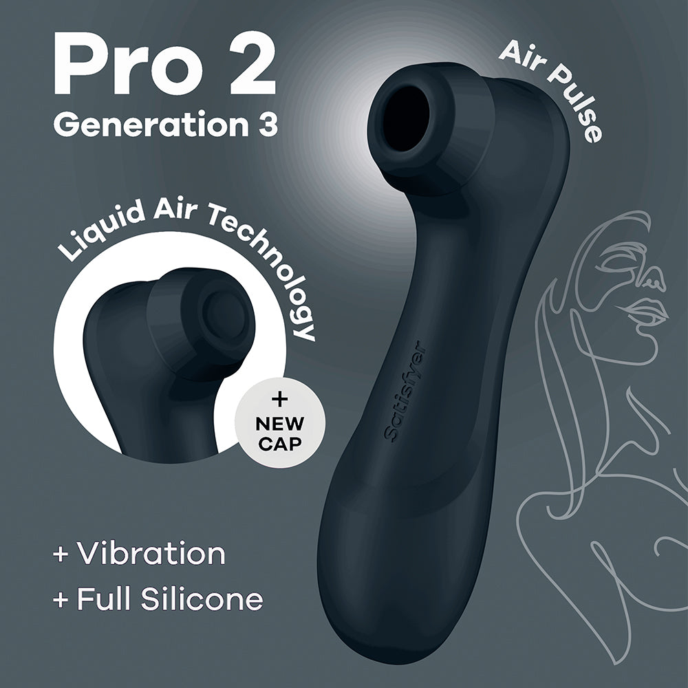 Satisfyer Pro 2 Gen 3 Black