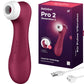 Satisfyer Pro 2 Gen 3 Liquid Air Pulse Clitoral Stimulator Vibrator Red