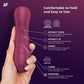 Satisfyer Pro 2 Gen 3 Liquid Air Pulse Clitoral Stimulator Vibrator Red