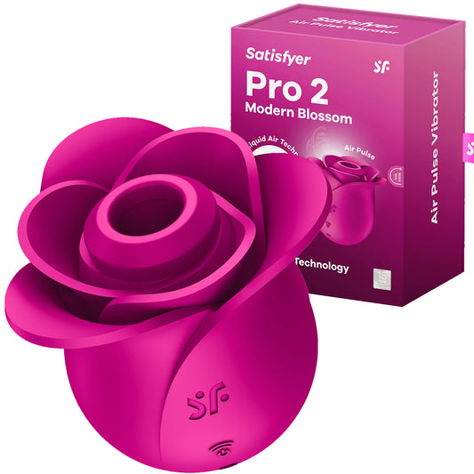 Satisfyer Pro 2 Modern Blossom Rose Clitoral Stimulator Air Vibrator Sex Toy