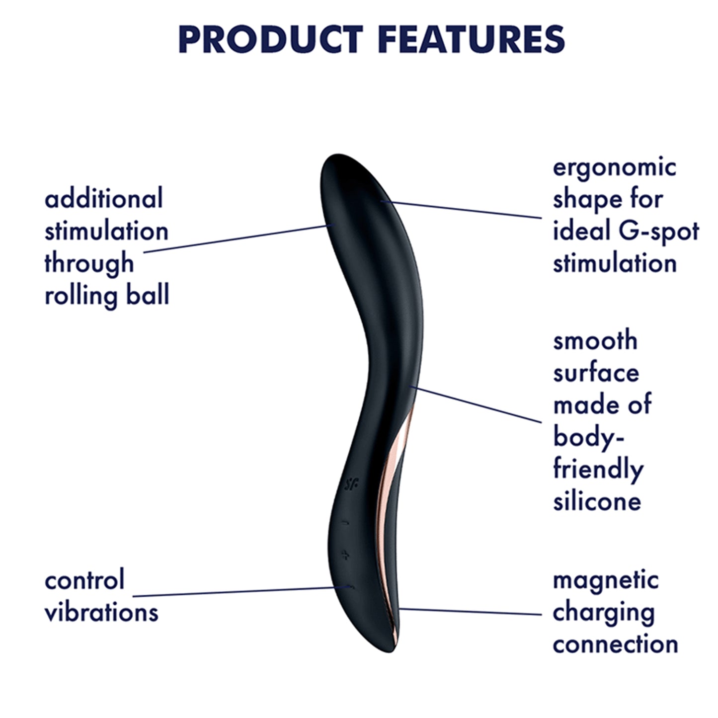 Satisfyer Rrrolling Explosion G-Spot Rolling Ball Vibrator
