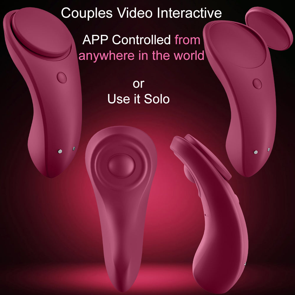 Satisfyer Sexy Secret Panty Vibrator APP Control Clitoral Stimulator