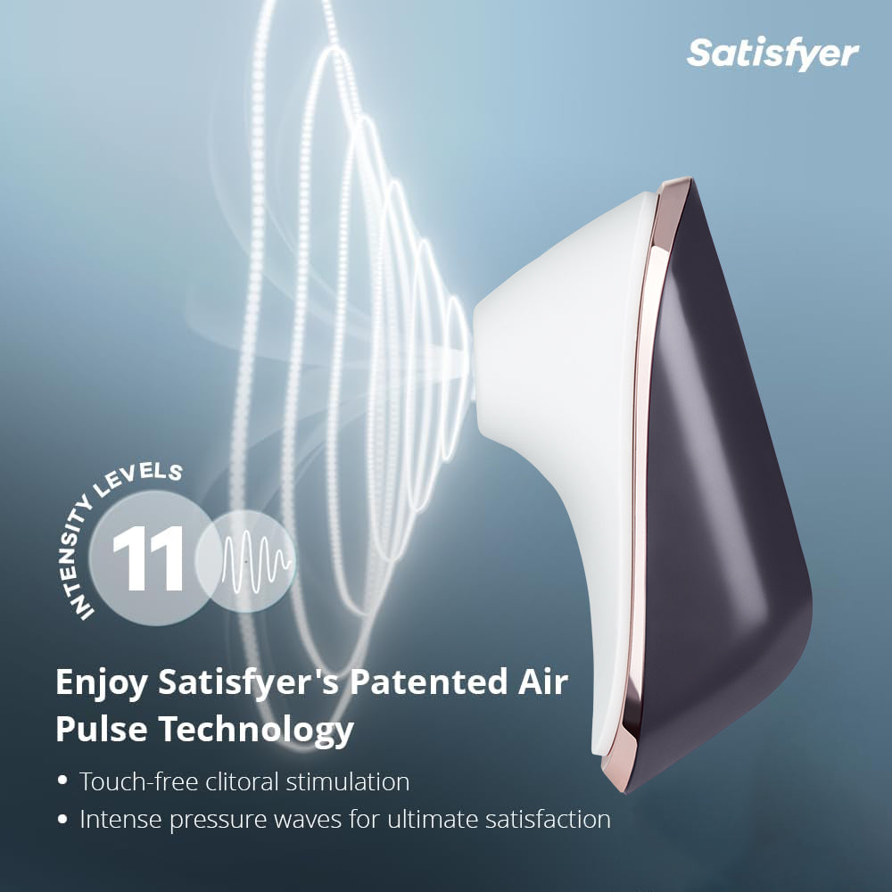 Satisfyer Traveller Clitoral Stimulator Air Pulse Vibrator mojozau Satisfyer Traveller Clitoral Stimulator Air Pulse Vibrator mojozau
