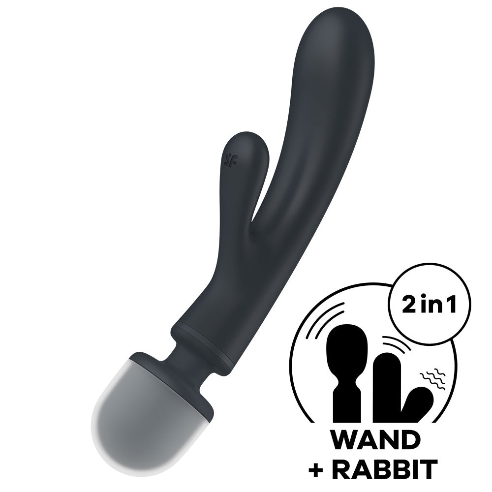 Satisfyer Triple Lover Vibrator Black