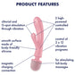 Satisfyer Triple Lover Vibrator Pink