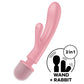 Satisfyer Triple Lover Vibrator Pink 4061504018218