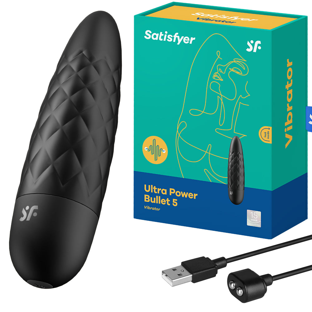 Satisfyer Ultra Power Bullet 5 Black Rechargeable