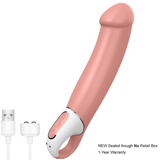 Satisfyer Master G Spot Vibrator Rechargeable Vibrating Dildo Sex Toy