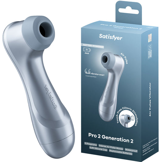 Satisfyer Pro 2 Gen 2 Touch-Free Clitoral Stimulator Blue