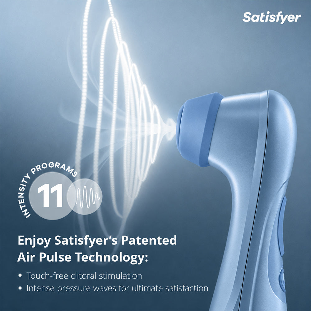 Satisfyer Pro 2 Gen 2 Touch-Free Clitoral Stimulator Blue