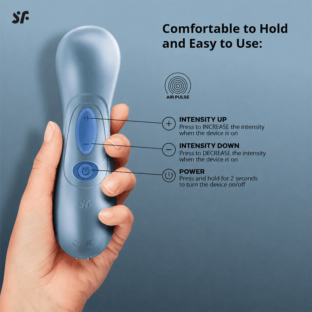 Satisfyer Pro 2 Gen 2 Touch-Free Clitoral Stimulator Blue