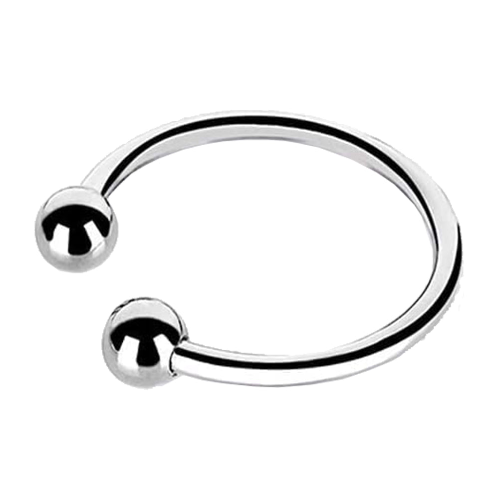 Metal Stainless Steel Penis Delay Cock Ring Men Erection Aid Couples Sex Toy