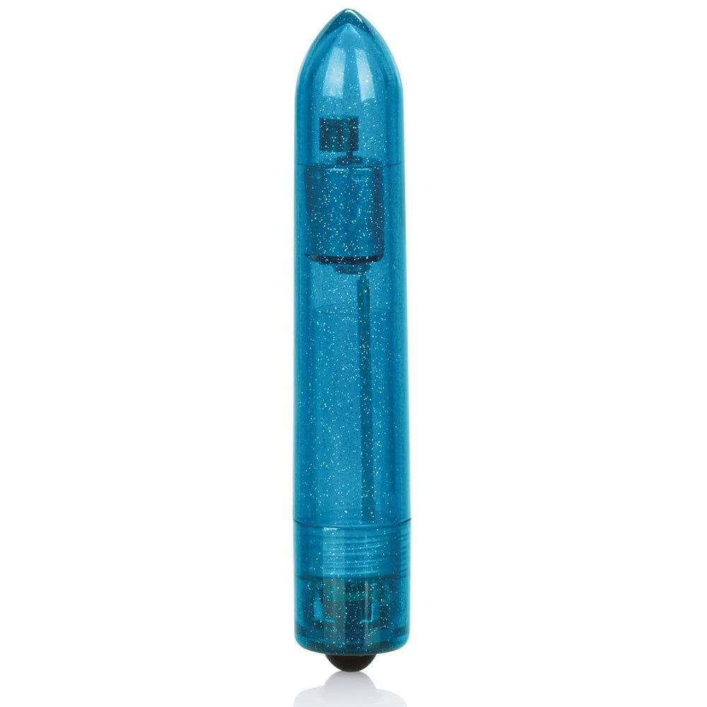 Calexotics Shane's World Sparkle Bullet 4" Blue Vibrator