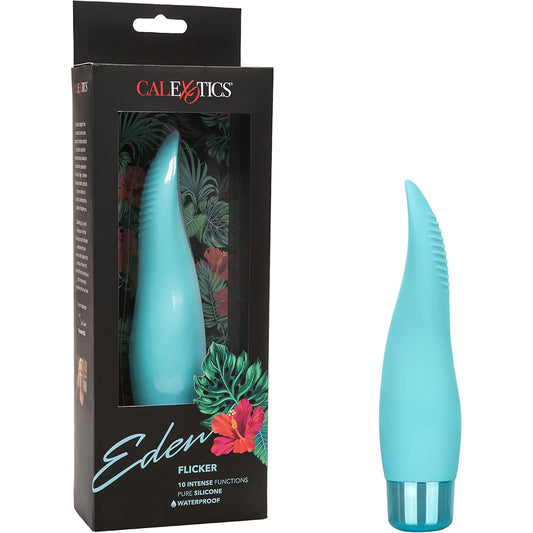 Calexotics Eden Flicker Blue Tongue Shaped Clit Vibrator