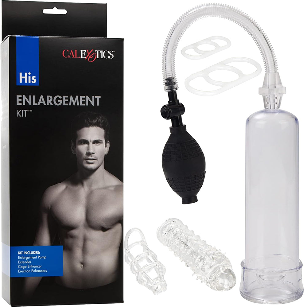 Calexotics His Enlargement Kit Penis Pump Set Enlargement System