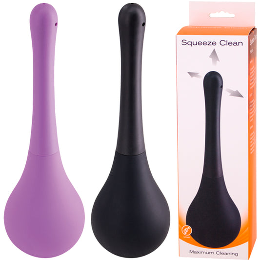 Seven Creations Squeeze Clean Anal Vaginal Douche Bulb Enema Unisex Cleaner
