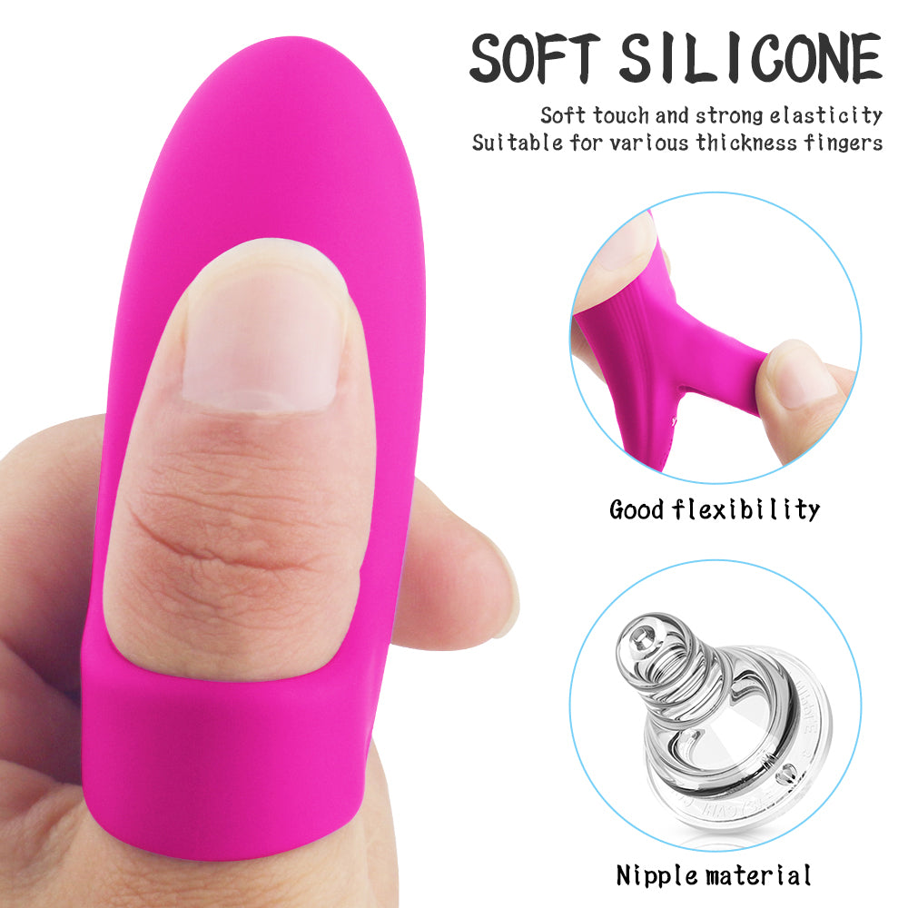 Dory Finger Massager Clitoral Nipple Stimulator Rechargeable Vibrator Sex Toy