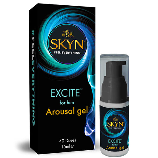 SKYN Excite for Him Arousal Gel 40 Doses 15ml