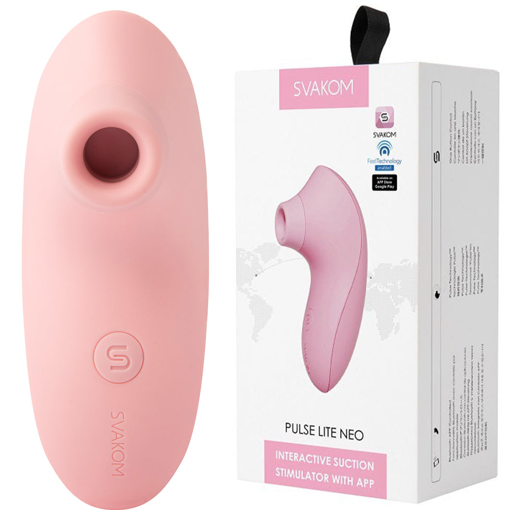 Svakom Pulse Lite Neo App Control Interactive Clitoral Stimulator Web Cam