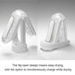 Tenga Flip 0 Zero Electronic Vibration Male Masturbator 3D USB White Sex Toy