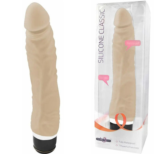 Seven Creations Silicone Classic Trojan Realistic Dildo Flesh