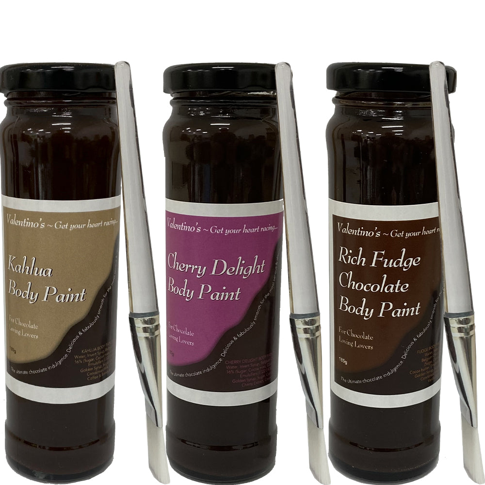Edible Valentino's Cherry Fudge Kahlua Chocolate Body Paint Oral Sex ...