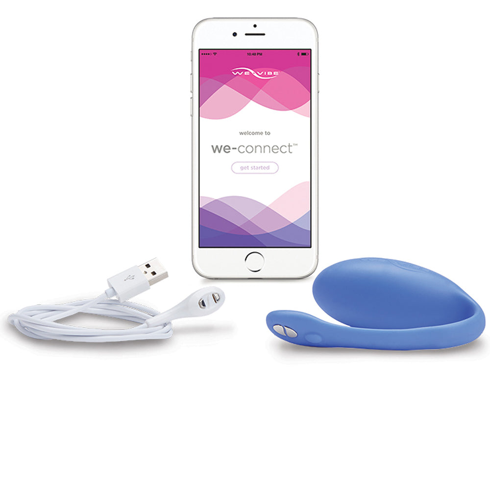 Jive by We-Vibe APP Control Wearable G-Spot Vibrator Periwinkle Blue