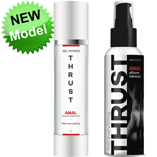 Wet Stuff Thrust Anal Silicone Personal Lubricant Smooth Premium Sex Lube