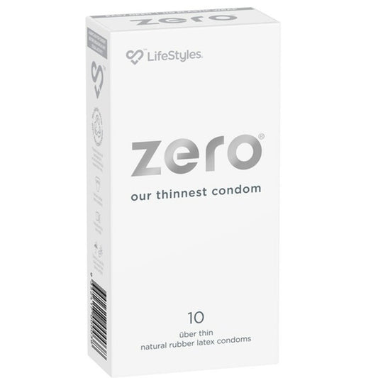 LifeStyles Zero Male Condoms 10's