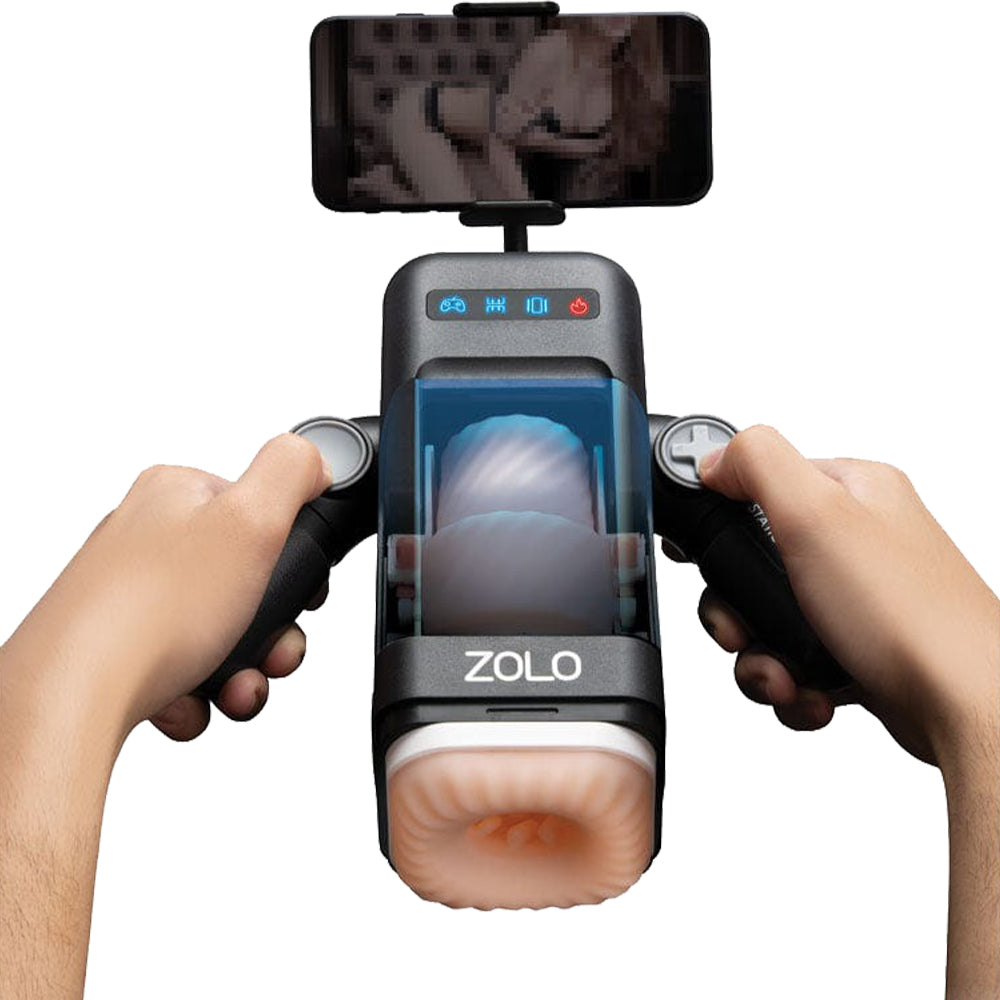 Zolo Blowstation AUTO Male Masturbator Thrusting Vibrating Blow Job USB Sex Toy